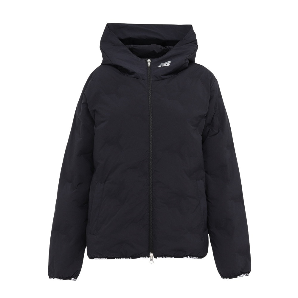 ニューバランス（new balance）（レディース）ゴルフウェア ライトダウン フルジップ フーディ 012-5220504-010