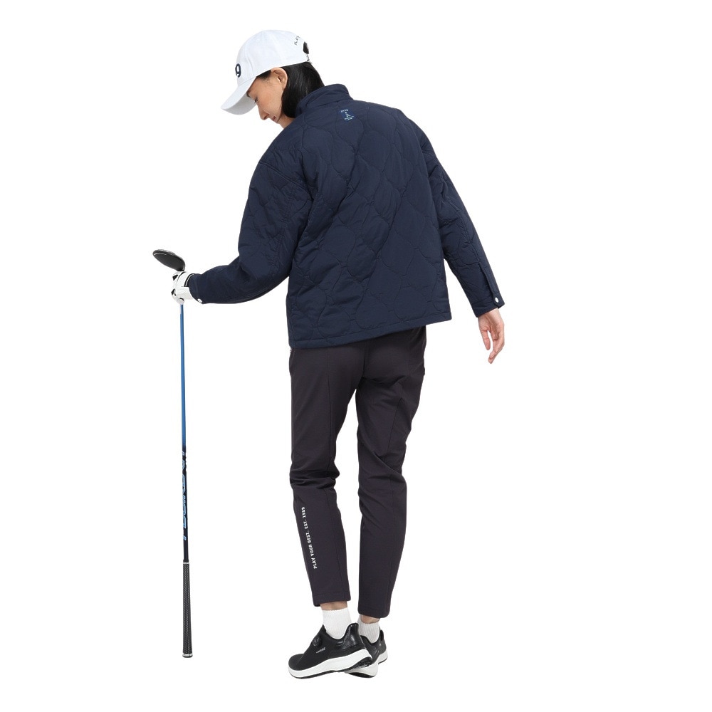 ピン（PING）（レディース）ゴルフウェア アウター 撥水 ストレッチタフタ キルティング ブルゾンジャケット 622-5220001-120