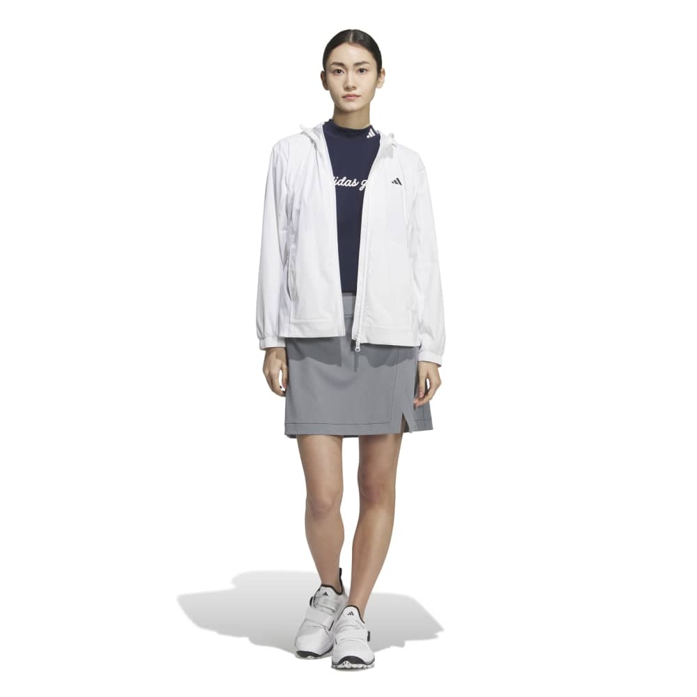 アディダス(adidas)ゴルフウェア アウター 撥水 フルジップ フード付きウインドジャケット JWJ99-JM3000 W… アディダス（adidas）（レディース）ゴルフウェア アウター 撥水