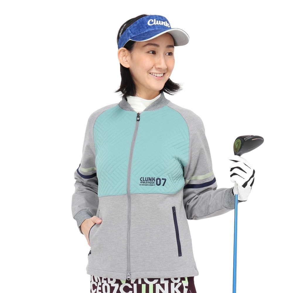 クランク（CLUNK）（レディース）ゴルフウェア アウター 長袖 キルトJQ