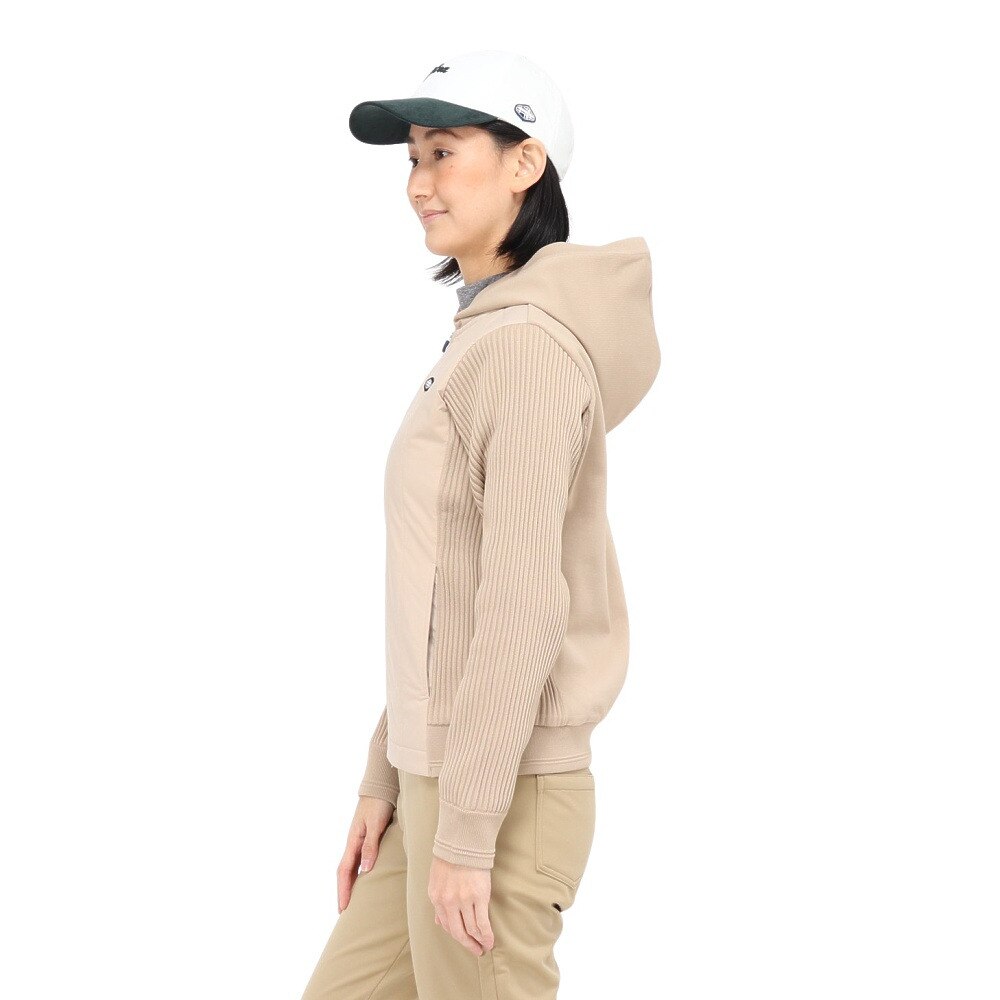 フィドラ（FIDRA）（レディース）ゴルフウェア 吸湿発熱 長袖 パーカー
