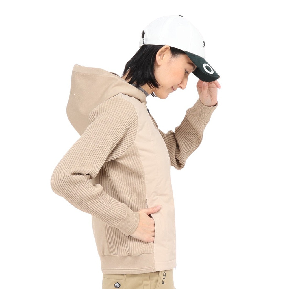 フィドラ（FIDRA）（レディース）ゴルフウェア 吸湿発熱 長袖 パーカー