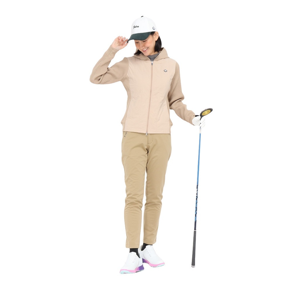 フィドラ（FIDRA）（レディース）ゴルフウェア 吸湿発熱 長袖 パーカー
