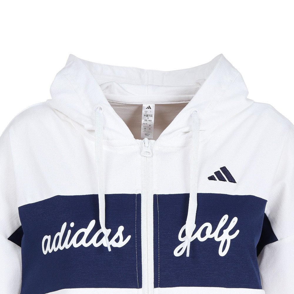 アディダス（adidas）（レディース）ゴルフウェア フルジップ フーディー OGI97-KM2223 W