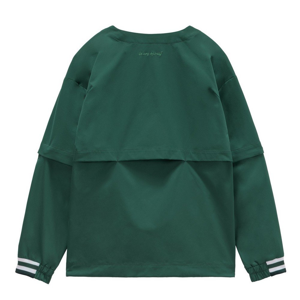 ルコックスポルティフ（lecoqsportif）（レディース）ゴルフウェア アウター 防風 2WAYクルーネックブルゾン LG6SWB00L GR00