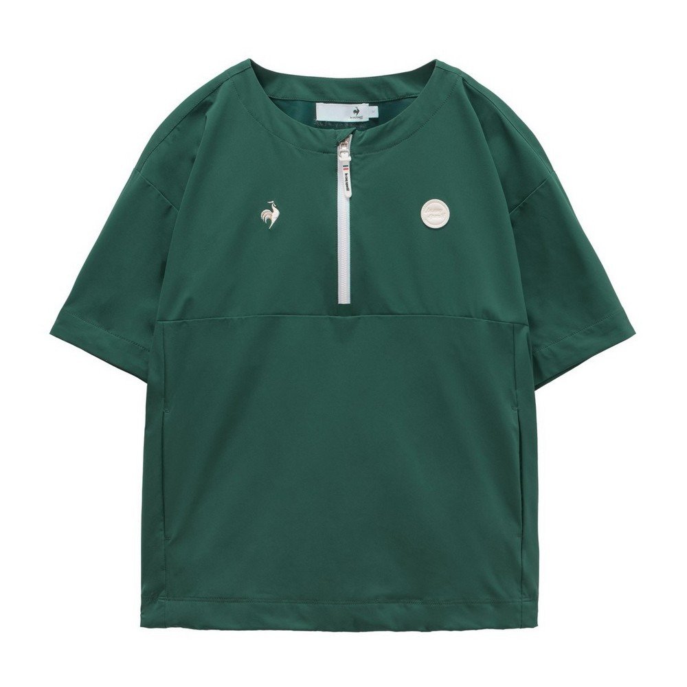 ルコックスポルティフ（lecoqsportif）（レディース）ゴルフウェア アウター 防風 2WAYクルーネックブルゾン LG6SWB00L GR00