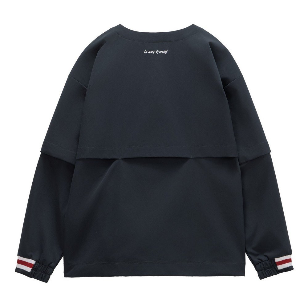 ルコックスポルティフ（lecoqsportif）（レディース）ゴルフウェア アウター 防風 2WAYクルーネックブルゾン LG6SWB00L NV00