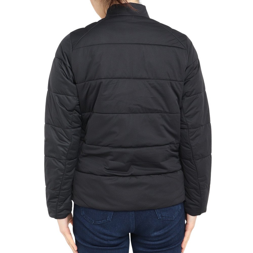 アディダス アディダス Adidas レディース ゴルフウェア アウター 撥水 ビッグアディダスロゴ 保温 中綿長袖フルジップジャケット Wf642hg25 Bk ゴルフ用品はヴィクトリアゴルフ