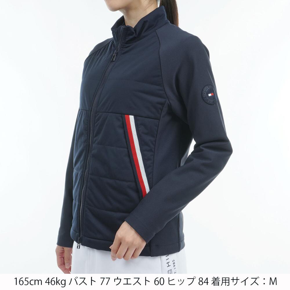 トミー ヒルフィガー ゴルフ（TOMMY HILFIGER GOLF）（レディース）ゴルフウェア アウター 保温 ハイブリッド ジャケット THLA477-NVY