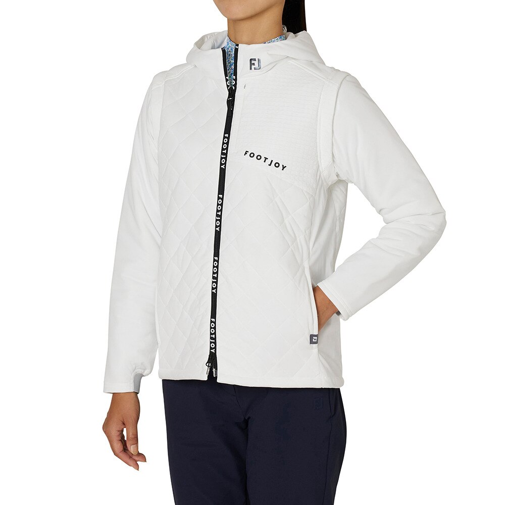 FOOTJOY 防風ニットラミネーション 長袖フルジップ中綿2WAYジャケット 24FW FJW-F24-O03 |  自転車、ゴルフ、アウトドアのベストスポーツ本店