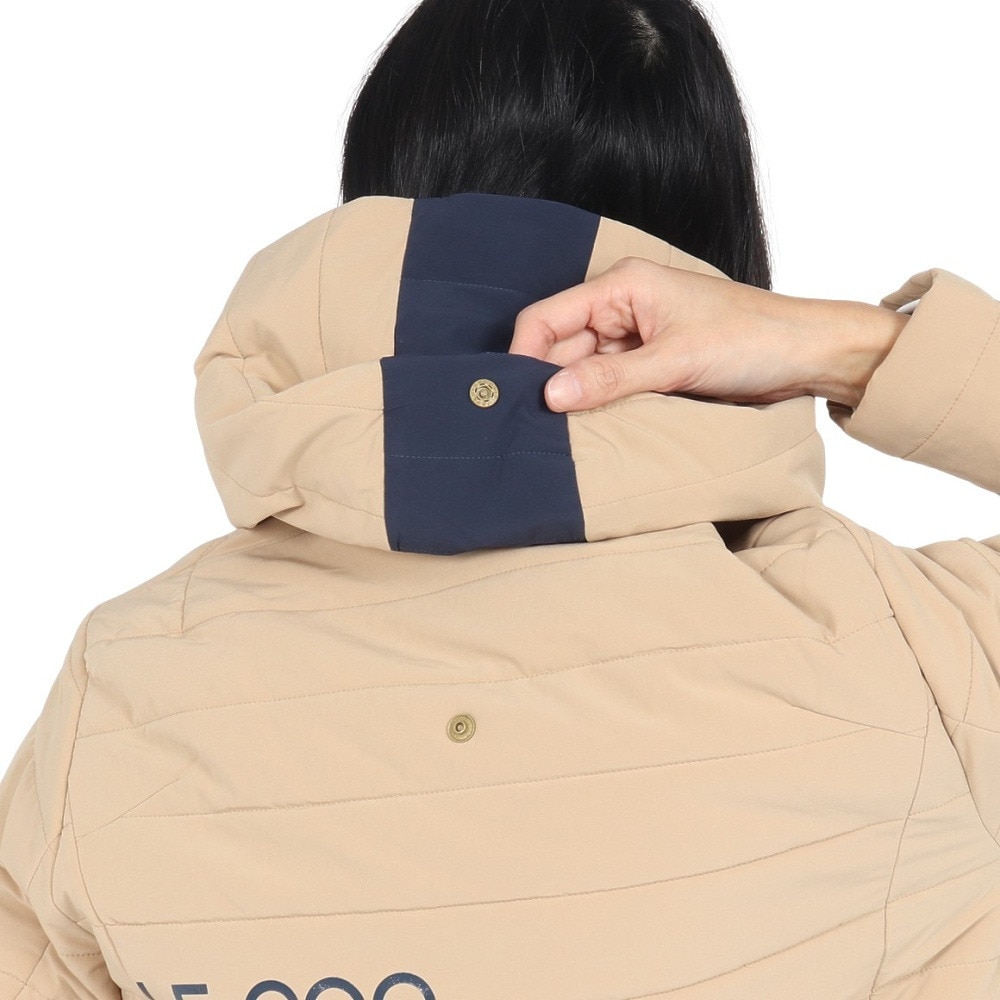 ルコックスポルティフ（lecoqsportif）（レディース）ゴルフウェア アウター 保温 撥水 ストレッチフォーサー 中綿 ストレッチスウィングブルゾン LG4FWB50L BG00