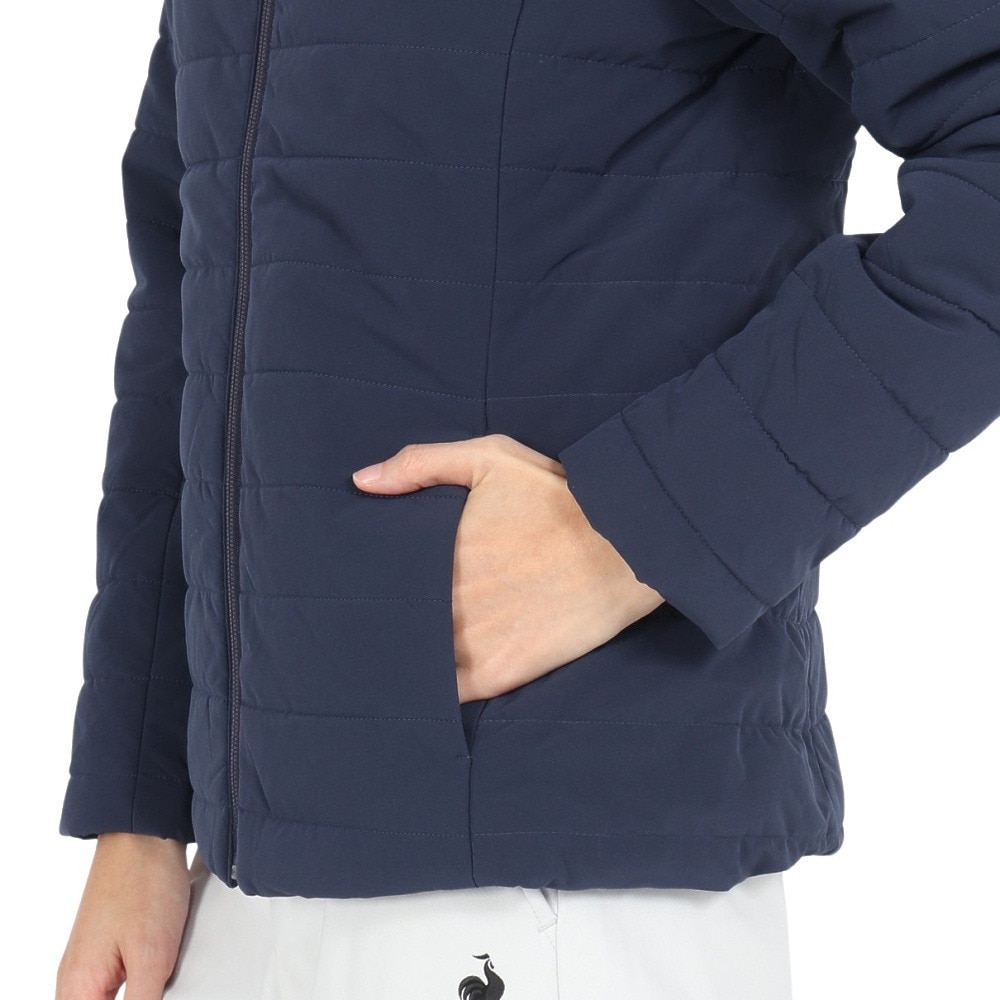 ルコックスポルティフ（lecoqsportif）（レディース）ゴルフウェア アウター ストレッチフォーサー 中綿 ストレッチスウィングブルゾン LG4FWB50L NV00