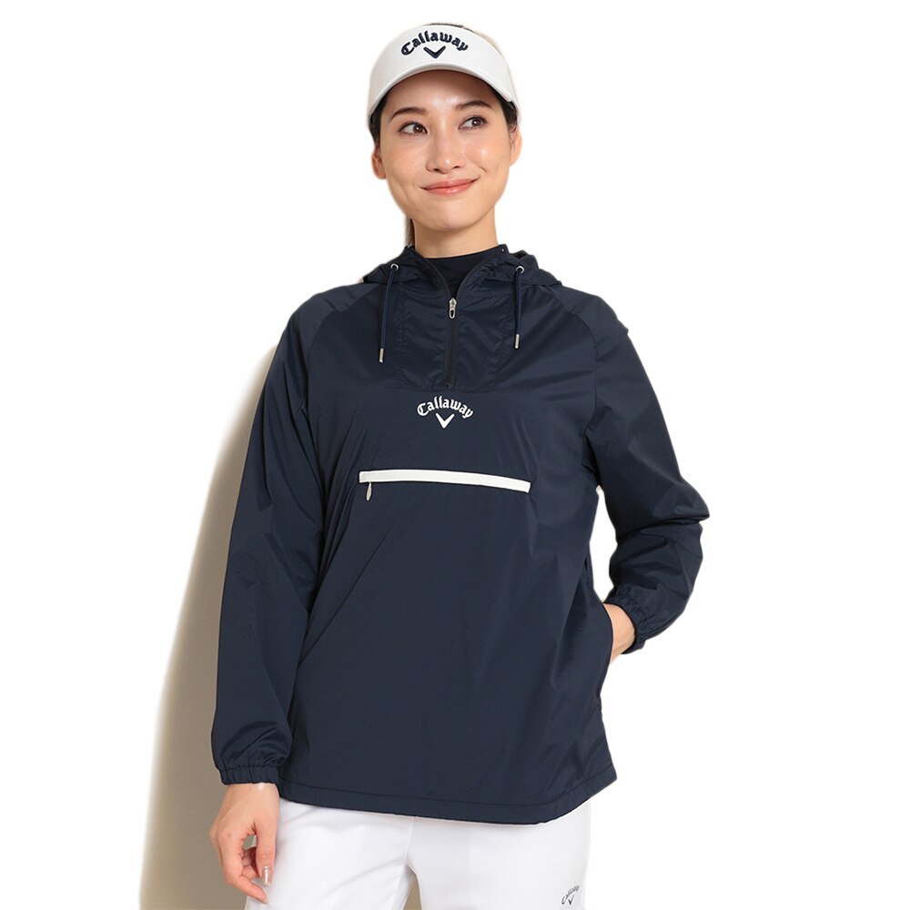 想像を超えての callaway キャロウェイ 半袖 ナイロン ハーフジップ