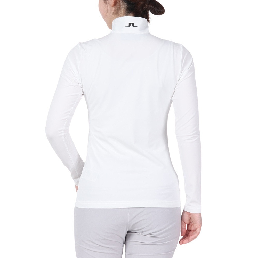J.LINDEBERG（レディース）ゴルフウェア 吸汗 速乾 Lauryn ハーフジップ Mid プルオーバージャケット 072-38310-004