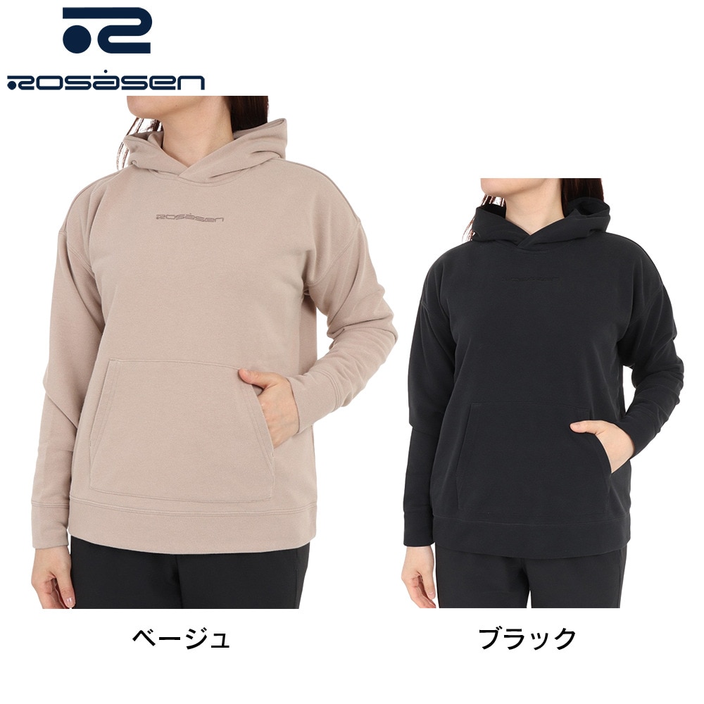 ROSASEN（レディース）ゴルフウェア アウター 裏毛オゾン加工長袖パーカー 045-39911-019