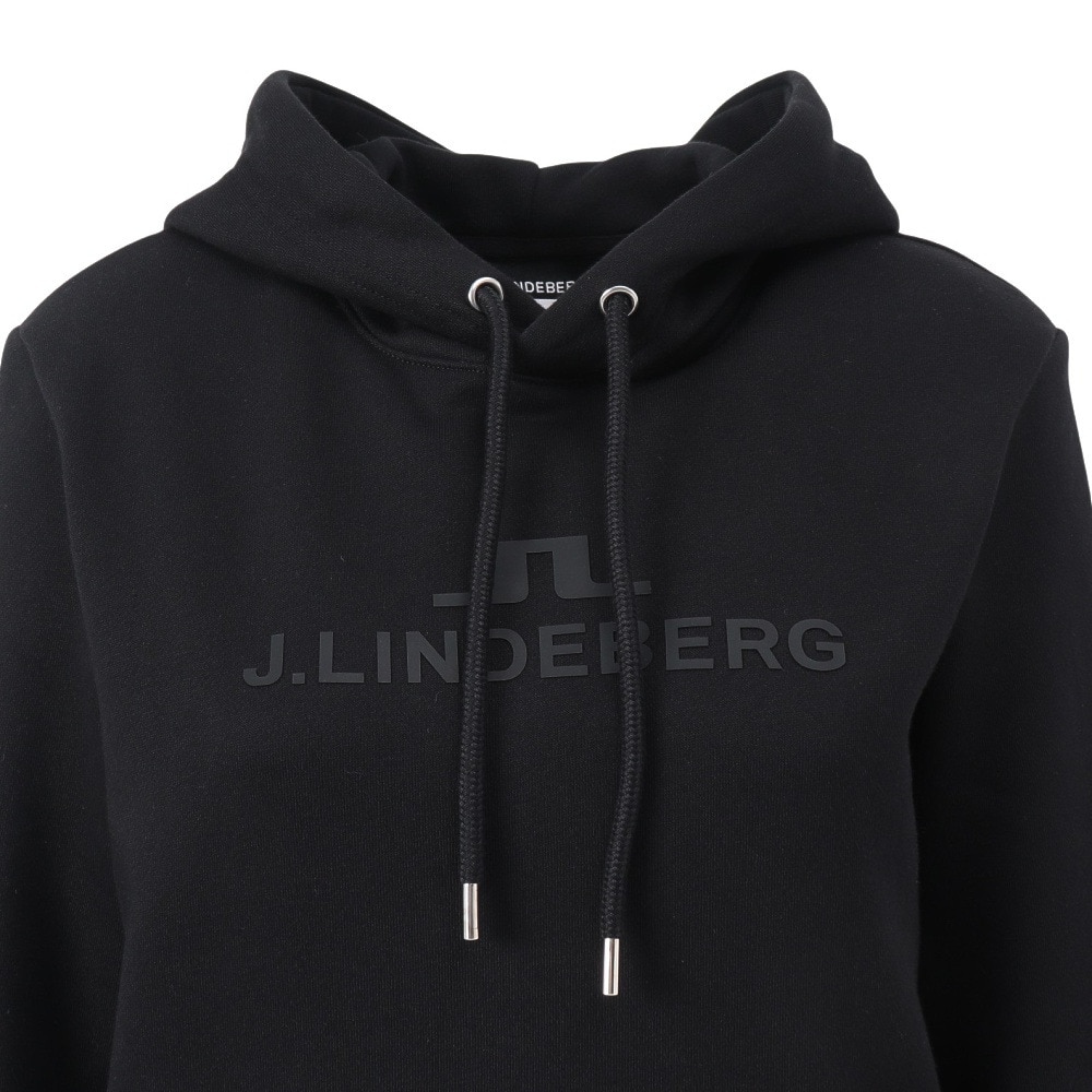 J.LINDEBERG（レディース）ゴルフウェア プルオーバー Alpha フード 072-39910-019