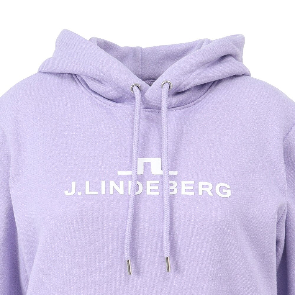 J.LINDEBERG（レディース）ゴルフウェア プルオーバー Alpha フード 072-39910-081