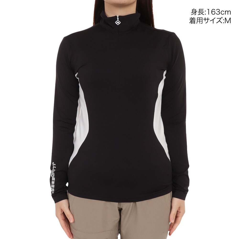 J.LINDEBERG（レディース）ゴルフウェア アウター 吸水 速乾 プルオーバージャケット Coockies Mid Layer 072-39914-019