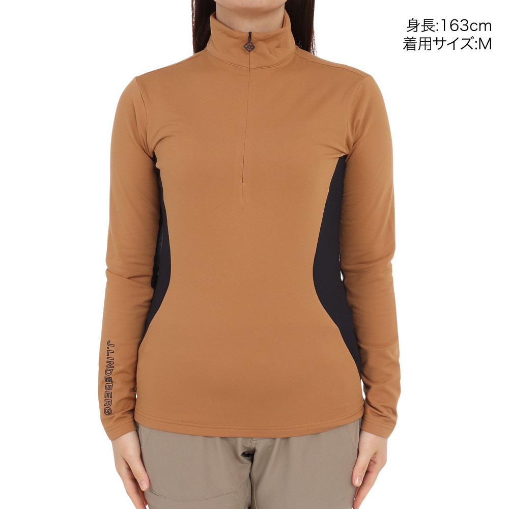 J.LINDEBERG（レディース）ゴルフウェア アウター 吸水 速乾 プルオーバージャケット Coockies Mid Layer 072-39914-042