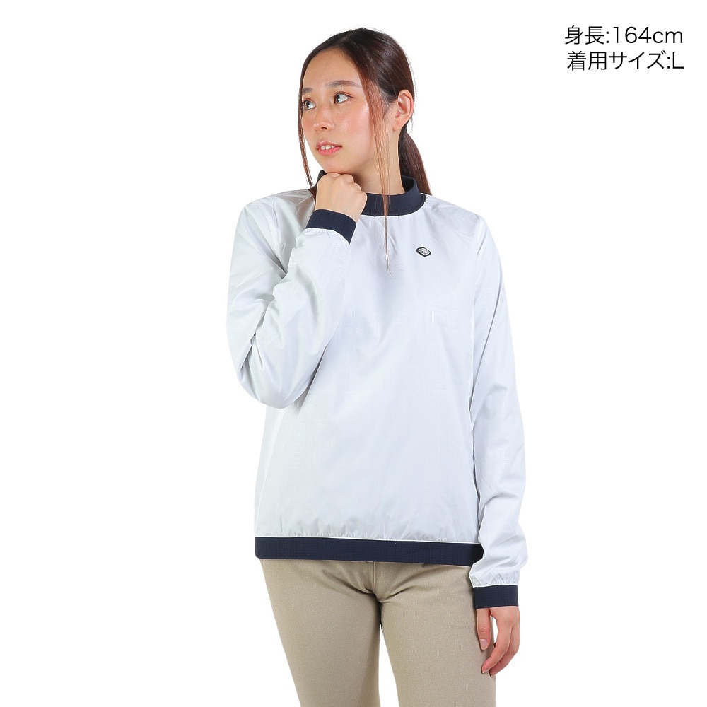 フィドラ（FIDRA）（レディース）ゴルフウェア アウター 撥水 保温 スニードジャック FD5QUY11 WHT.