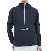 (レディース)ゴルフウェア アウター 撥水 パッカブル ストレッチアノラック ADLA407-NVY