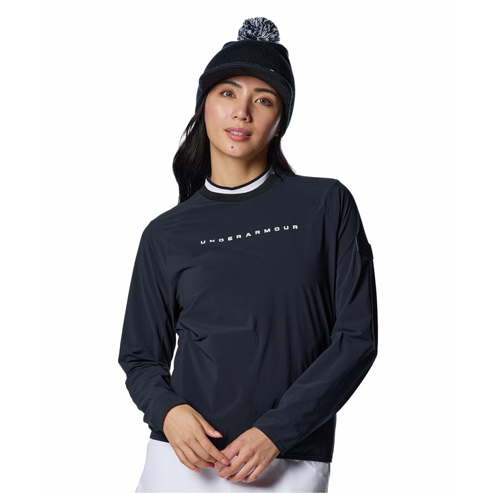 アンダーアーマー（UNDER ARMOUR）（レディース）ゴルフウェア アウター DriveWindプルオーバージャケット 1388342 001