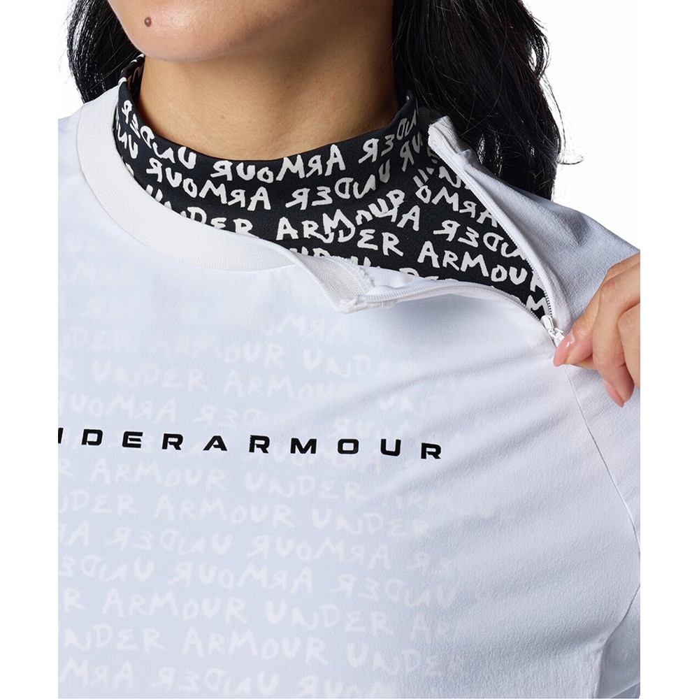 アンダーアーマー（UNDER ARMOUR）（レディース）ゴルフウェア アウター 撥水 DriveWindプルオーバージャケット 1388342 100