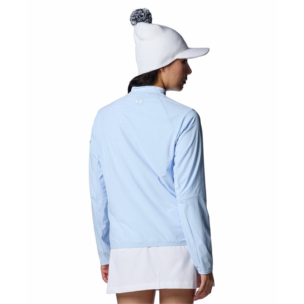 アンダーアーマー（UNDER ARMOUR）（レディース）ゴルフウェア アウター 撥水 DriveWindプルオーバージャケット 1388342 464