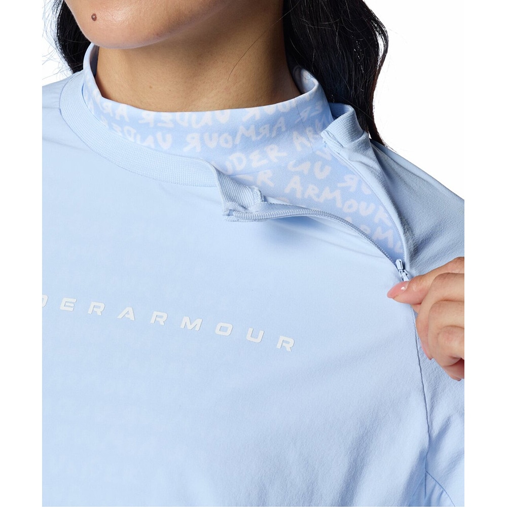 アンダーアーマー（UNDER ARMOUR）（レディース）ゴルフウェア アウター 撥水 DriveWindプルオーバージャケット 1388342 464