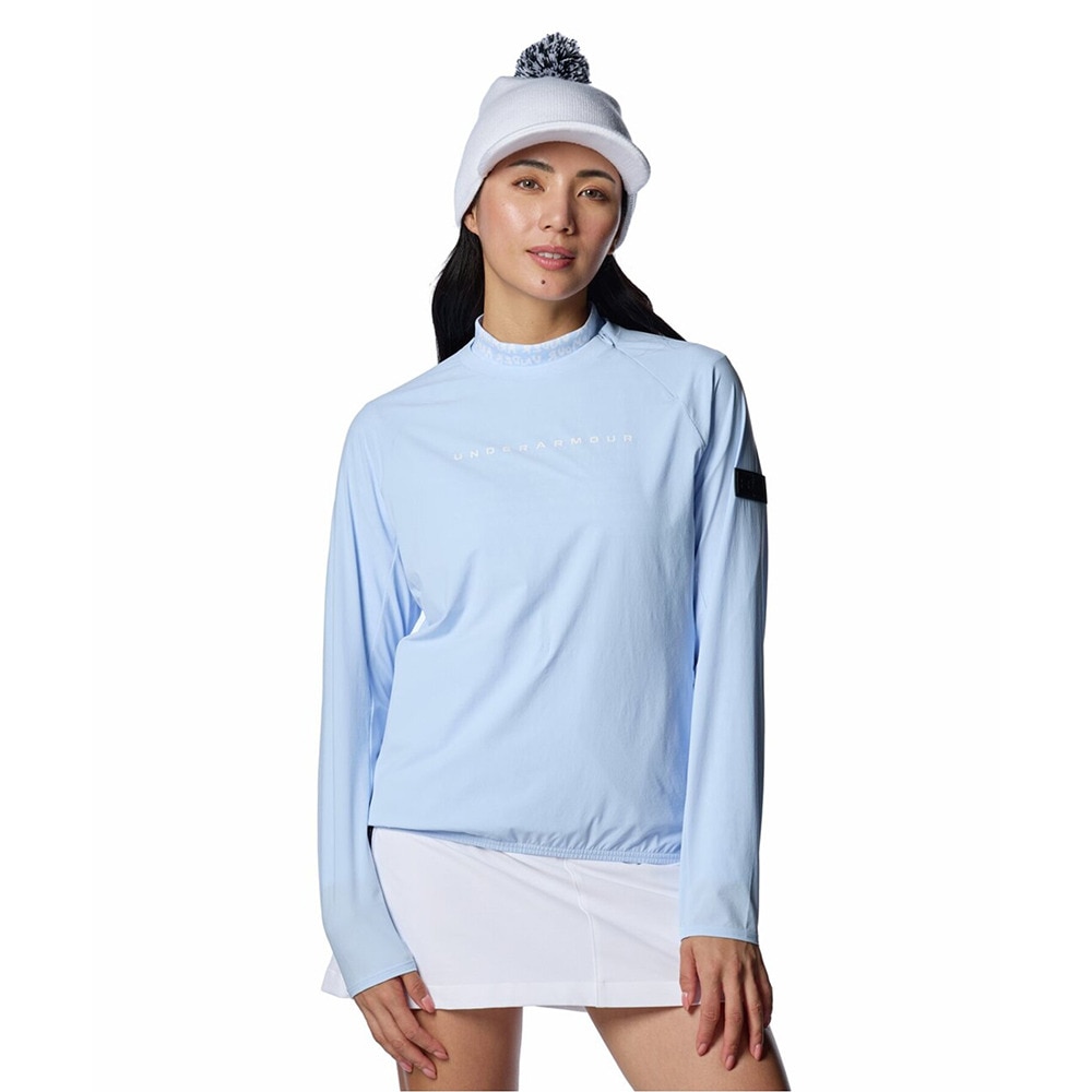 アンダーアーマー（UNDER ARMOUR）（レディース）ゴルフウェア アウター 撥水 DriveWindプルオーバージャケット 1388342 464