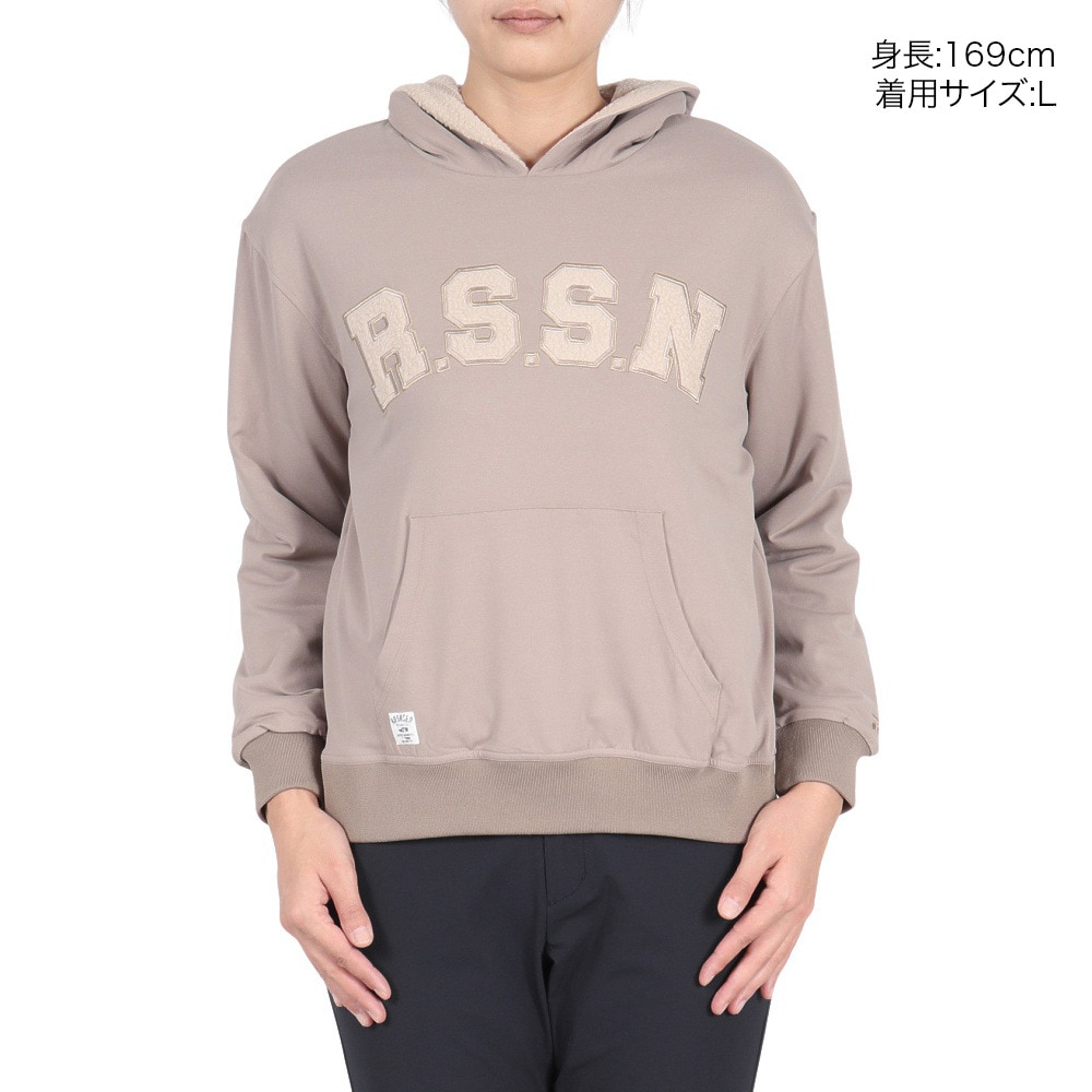 ROSASEN（レディース）ゴルフウェア リバーシブル 長袖 ボアパーカー 048-32011-052