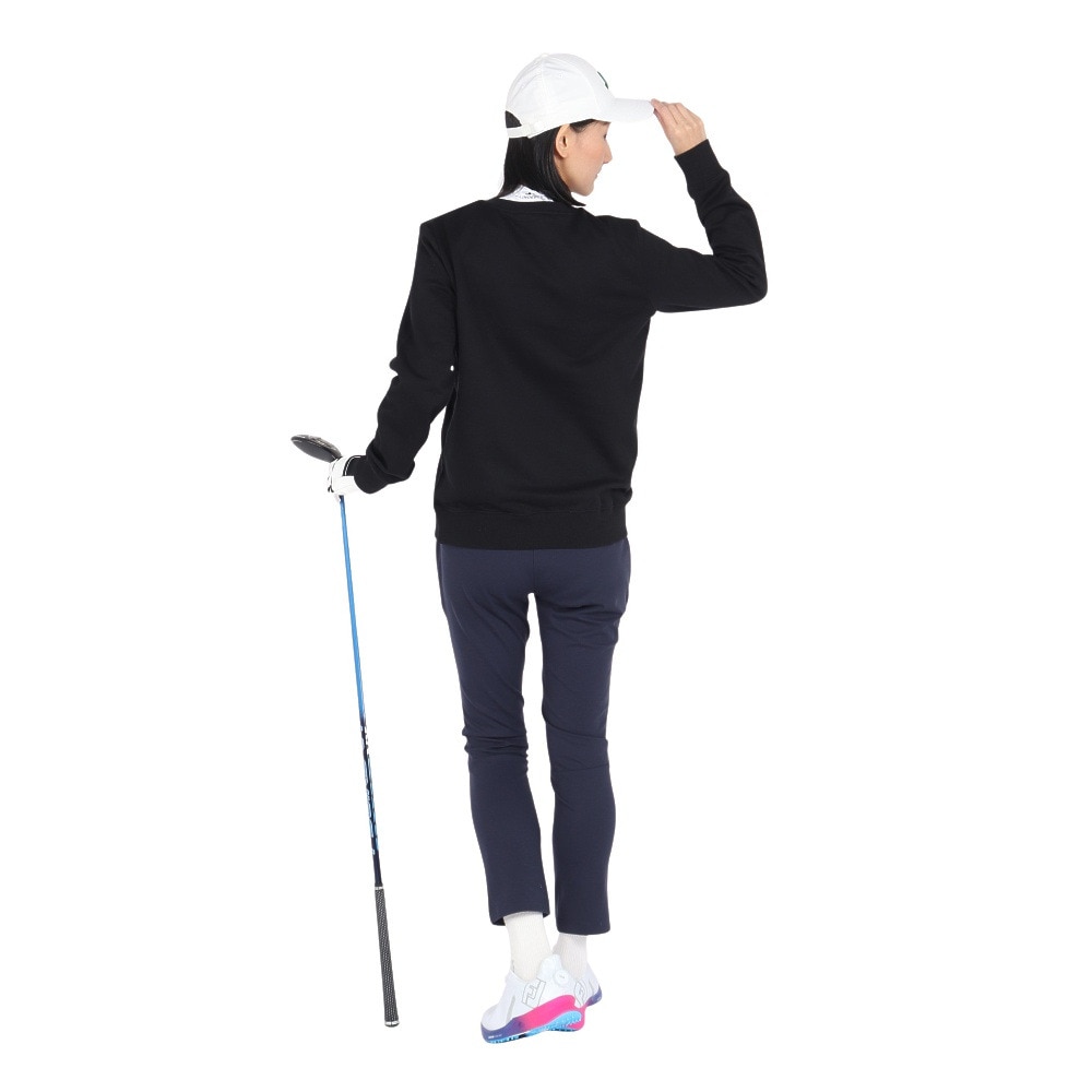 J.LINDEBERG（レディース）ゴルフウェア アウター Alpha スウェット クルーネックシャツ 072-32916-019