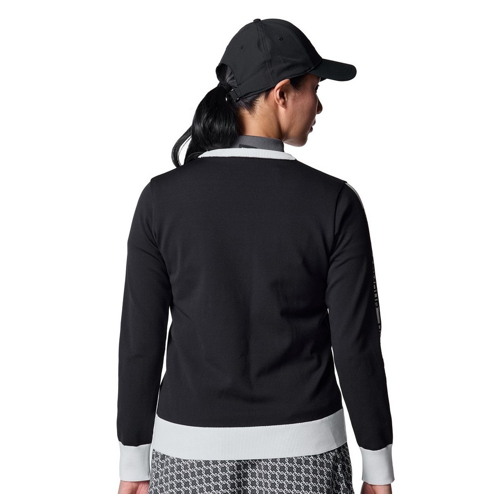 アンダーアーマー（UNDER ARMOUR）（レディース）ゴルフウェア ドライブ ロゴ ジャカード 長袖セーター 6001610 001