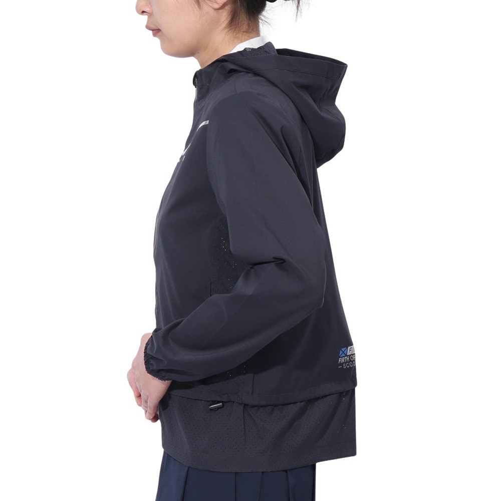 フィドラ（FIDRA）（レディース）ゴルフウェア アウター 撥水 フード付き ブルゾン FD5PUY09 NVY