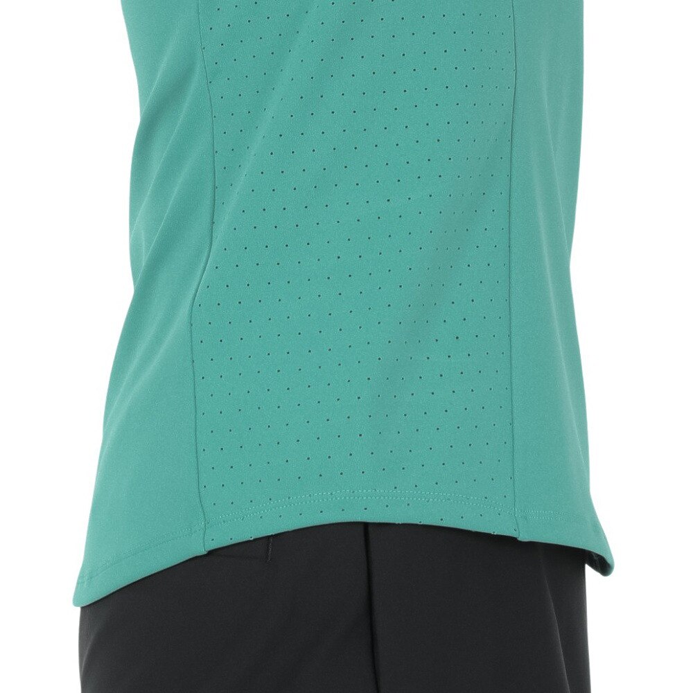 J.LINDEBERG（レディース）ゴルフウェア Adiola Quarter ハーフジップ長袖シャツ 072-33110-024