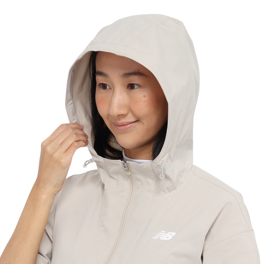 ニューバランス（new balance）（レディース）ゴルフウェア アウター 半袖 ハーフジップ プルオーバー フーディー 012-5121501-041