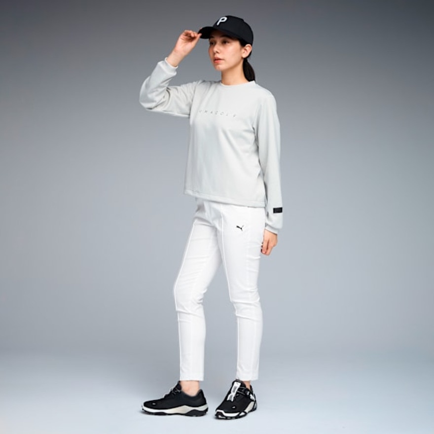 プーマ（PUMA）（レディース）ゴルフウェア アウター PB 長袖 クルー