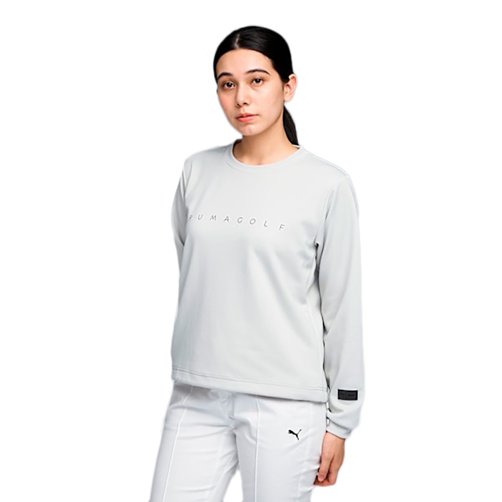 PUMA(並) ゴルフウェア アウター PB 長袖 クルーネックプルオーバー 635835-03 M 92 ウェア