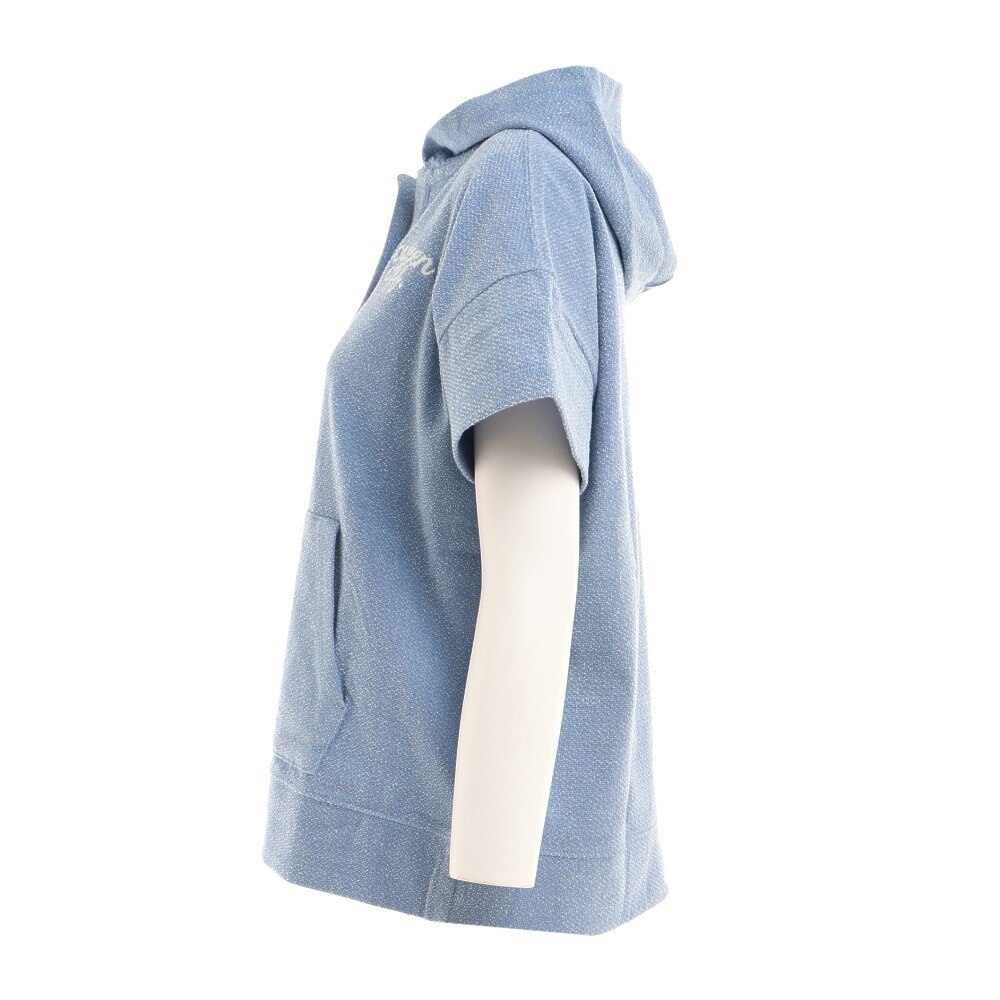 ROSASEN（レディース）ゴルフウェア アウター 吸水 速乾 今治パイル半袖パーカー 045-26343-093