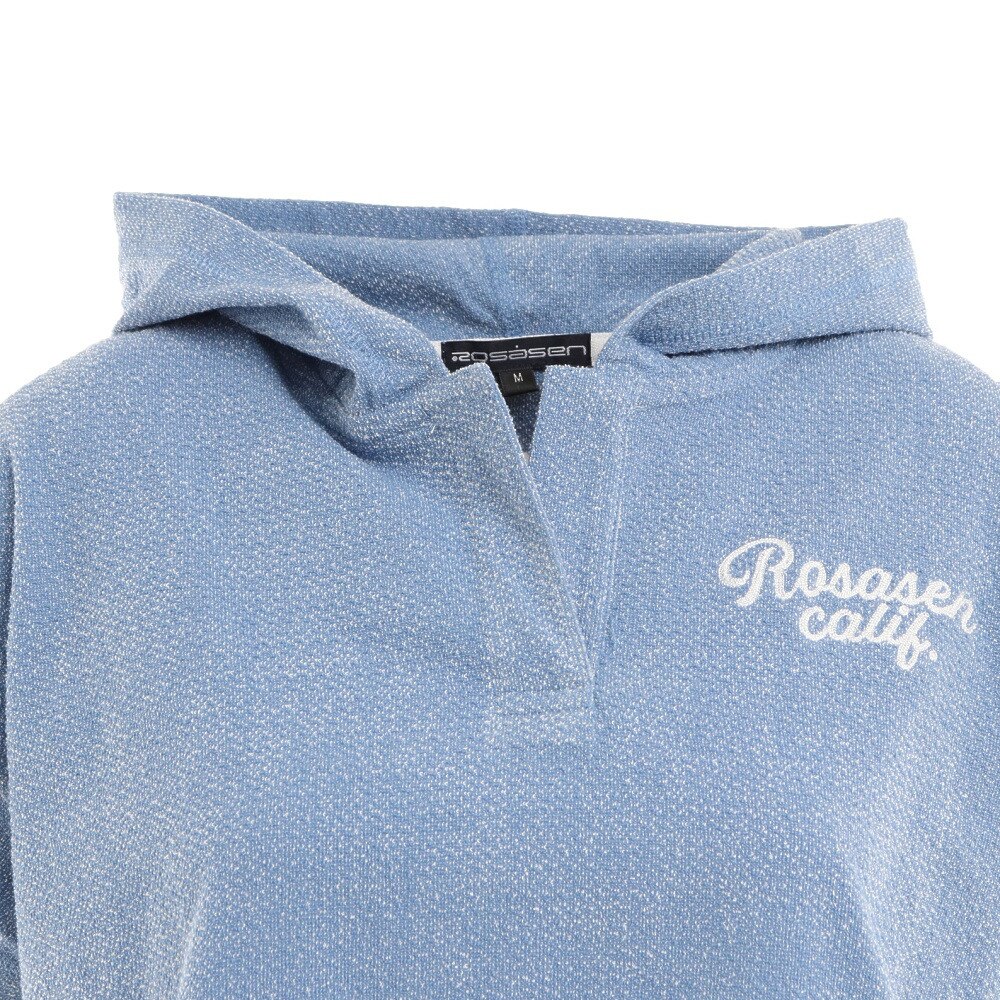 ROSASEN（レディース）ゴルフウェア アウター 吸水 速乾 今治パイル半袖パーカー 045-26343-093