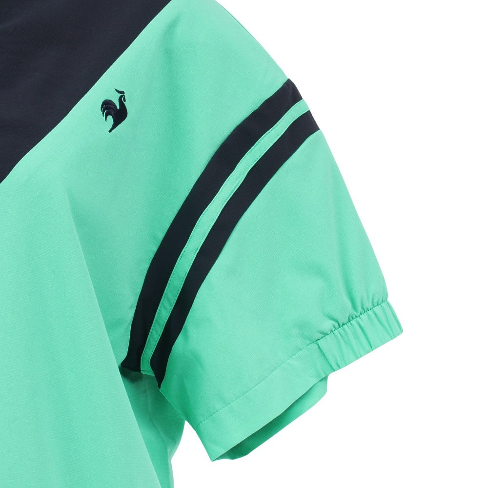 ルコックスポルティフ（lecoqsportif）（レディース）ゴルフウェア 半袖ブルゾン LG5SWB01L EM00