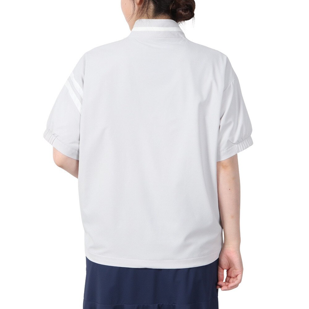ルコックスポルティフ（lecoqsportif）（レディース）ゴルフウェア 半袖ブルゾン LG5SWB01L GY00