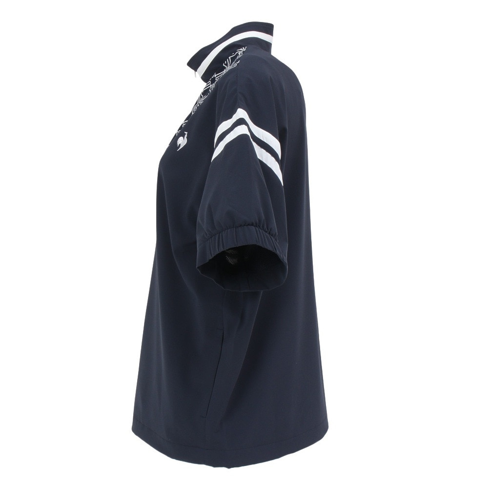 ルコックスポルティフ（lecoqsportif）（レディース）ゴルフウェア 半袖ブルゾン LG5SWB01L NV00