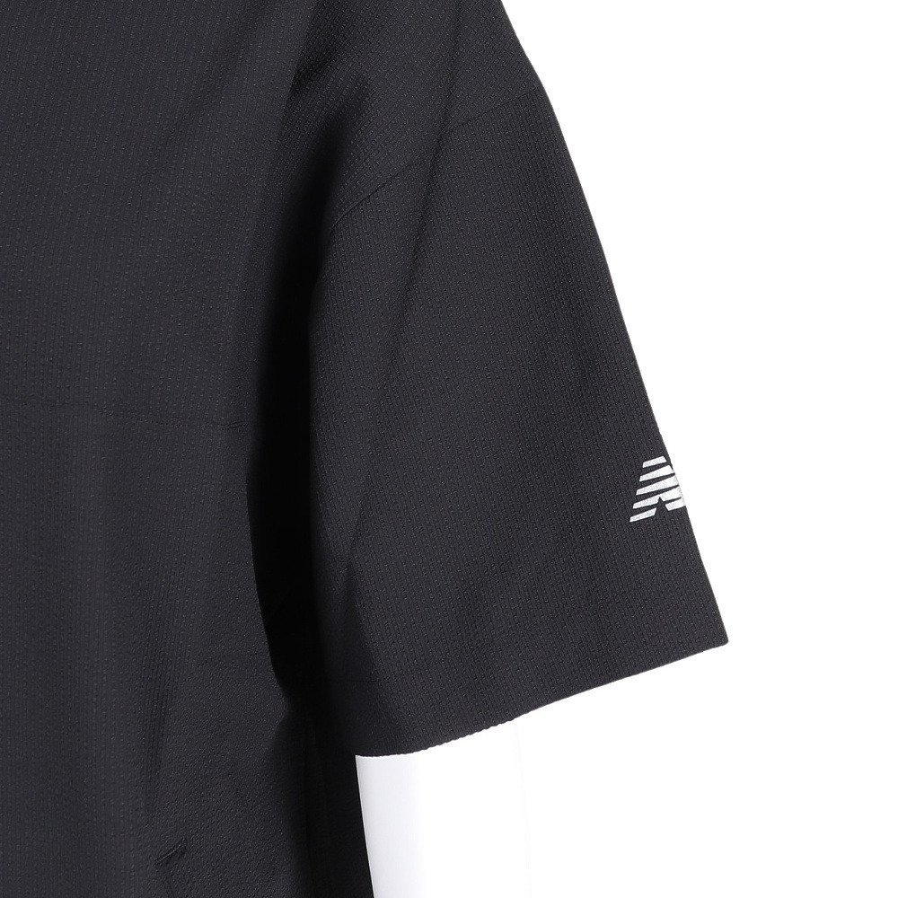 ニューバランス（new balance）（レディース）ゴルフウェア 吸水速乾 ハーフジップ プルオーバー フーディ 012-6121502-010