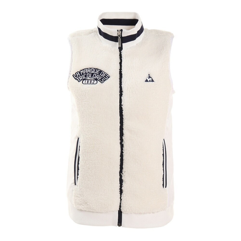 ゴルフウエア ベスト レディース 秋冬 ボアベスト Qgwqjk50 Wh00 ルコック スポルティフ ヴィクトリアゴルフ