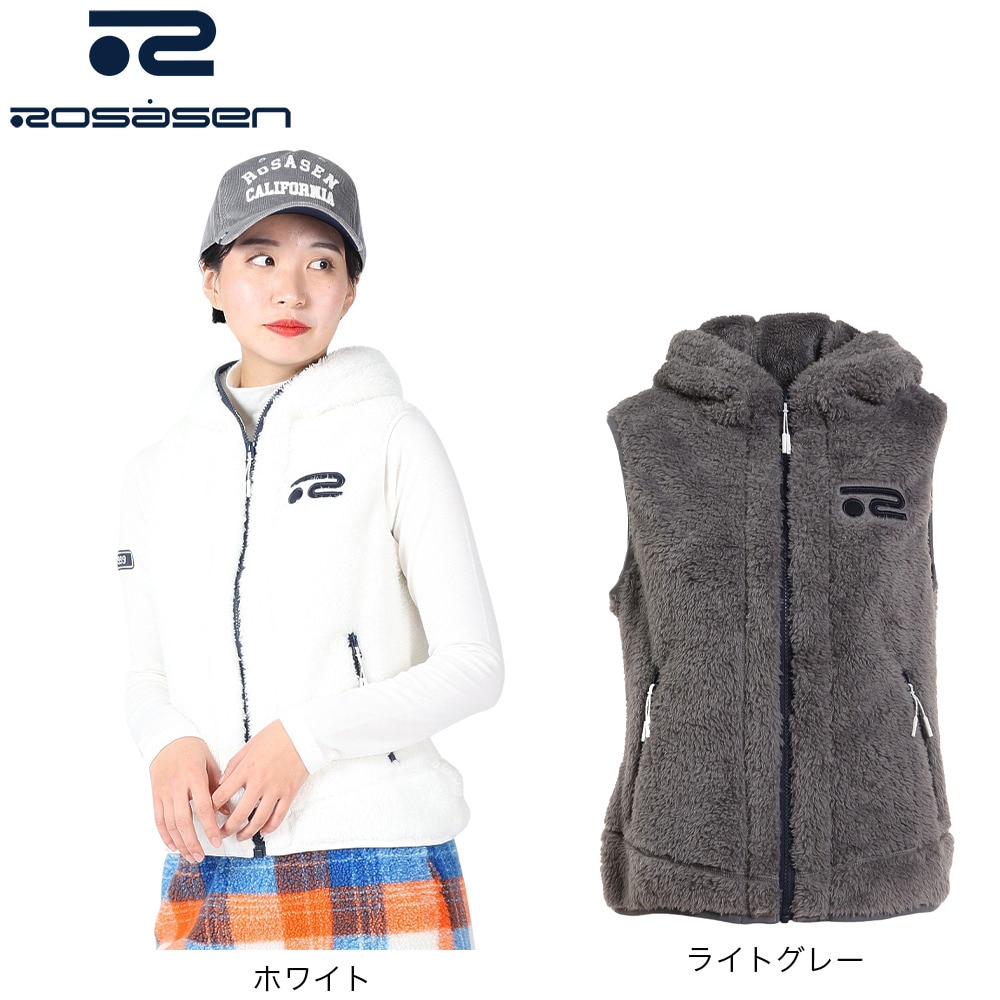 ゴルフ レディース セントアンドリュース ジャケット ボア ベスト