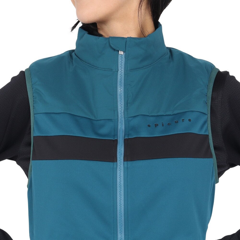Epicure ゴルフアウター 中綿入り レディース XXL 3L 大きいサイズ GRN ストレッチキルトジャケット ）Lサイズ エピキュール（epicure