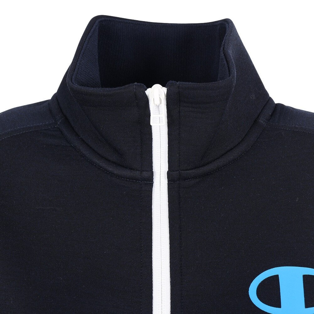 チャンピオン（CHAMPION）（レディース）ゴルフウェア アウター 撥水 通気 ストレッチ 保温 テックウィーブ3LS ジップスウェットジャケット  CW-XG603 370