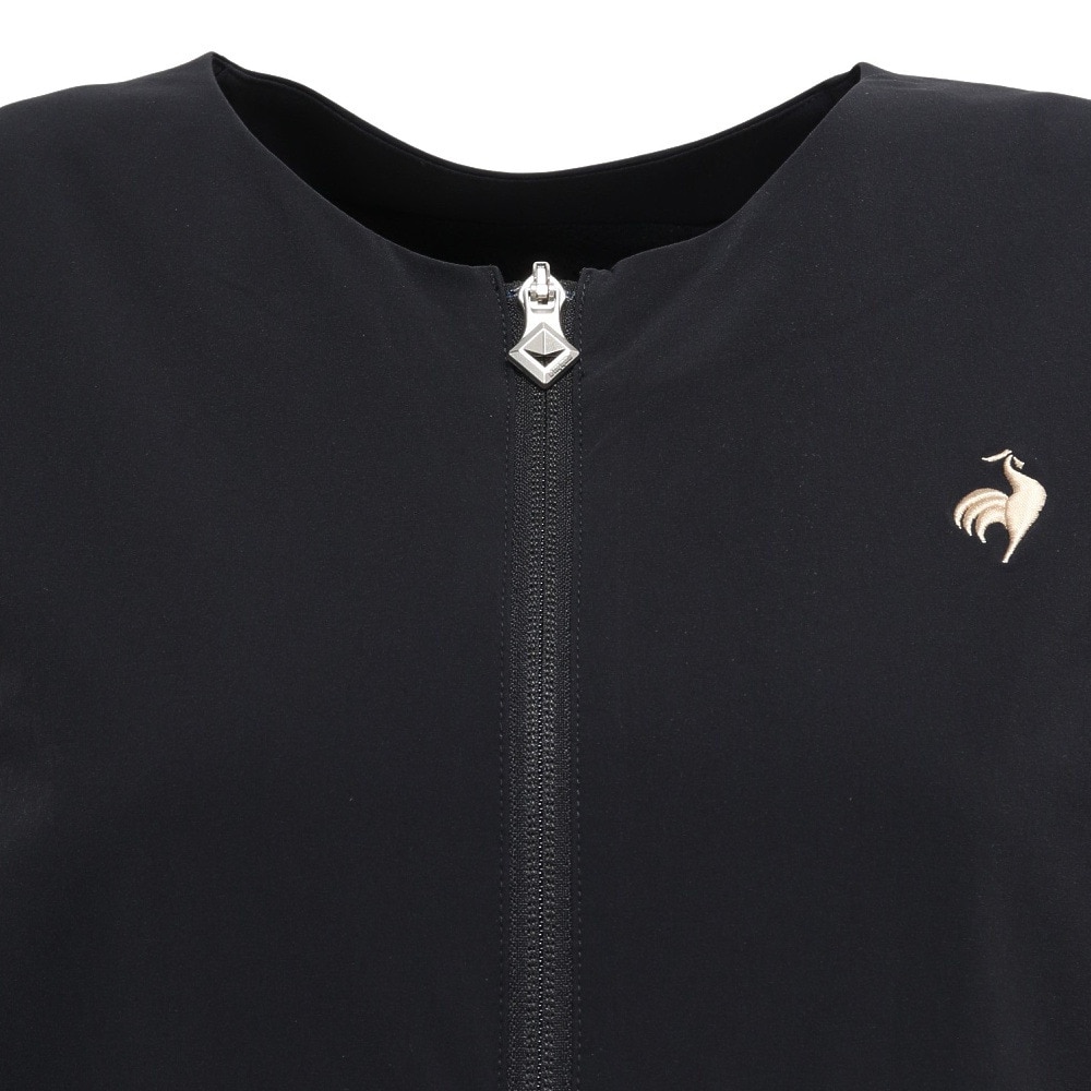 ルコックスポルティフ（lecoqsportif）（レディース）ゴルフウェア ウォームベスト LG5FVE00L BK00