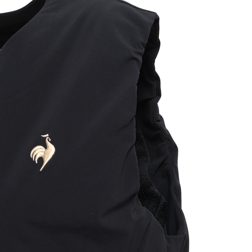ルコックスポルティフ（lecoqsportif）（レディース）ゴルフウェア ウォームベスト LG5FVE00L BK00